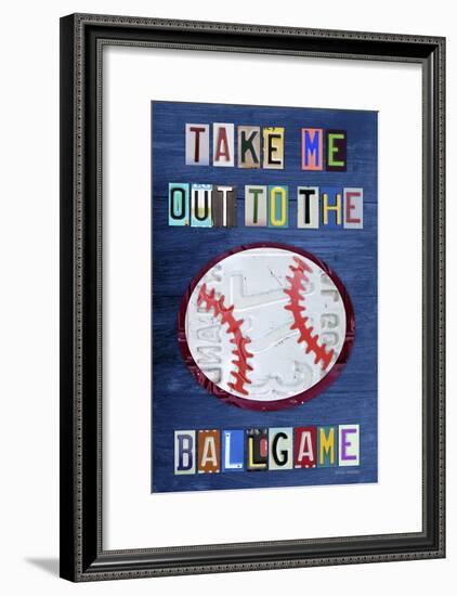 Take Me Out to the Ballgame-Design Turnpike-Framed Giclee Print