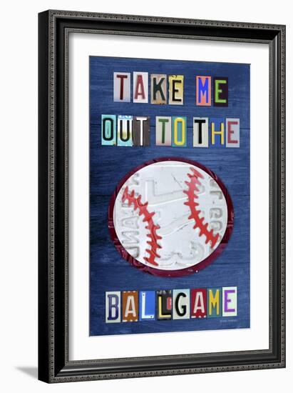 Take Me Out to the Ballgame-Design Turnpike-Framed Giclee Print