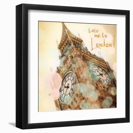 Take Me to London-Emily Navas-Framed Art Print