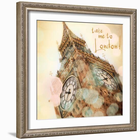 Take Me to London-Emily Navas-Framed Art Print