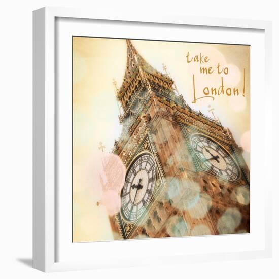 Take Me to London-Emily Navas-Framed Art Print