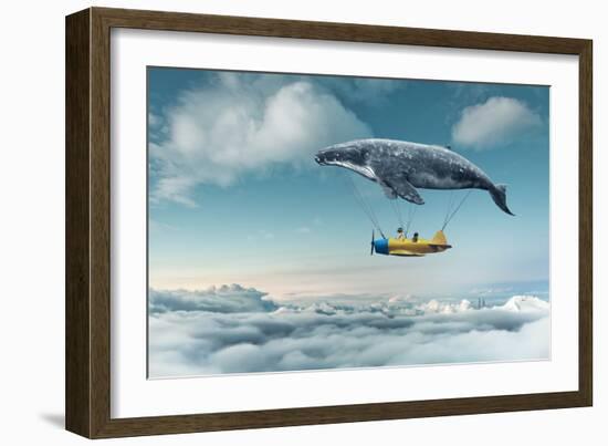 Take me to the dream-chin leong teoh-Framed Art Print