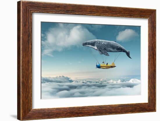 Take me to the dream-chin leong teoh-Framed Art Print