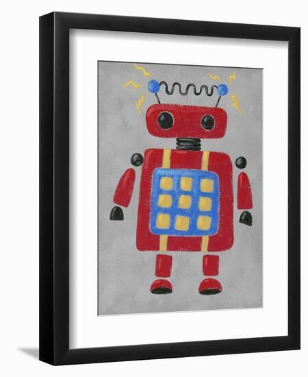 Take Me to Your Leader III-Chariklia Zarris-Framed Art Print