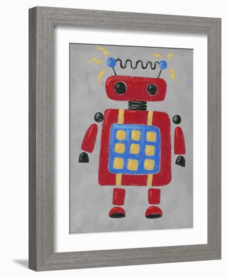 Take Me to Your Leader III-Chariklia Zarris-Framed Art Print