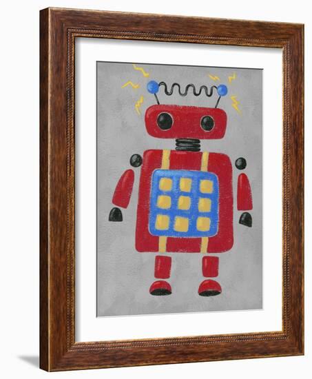 Take Me to Your Leader III-Chariklia Zarris-Framed Art Print