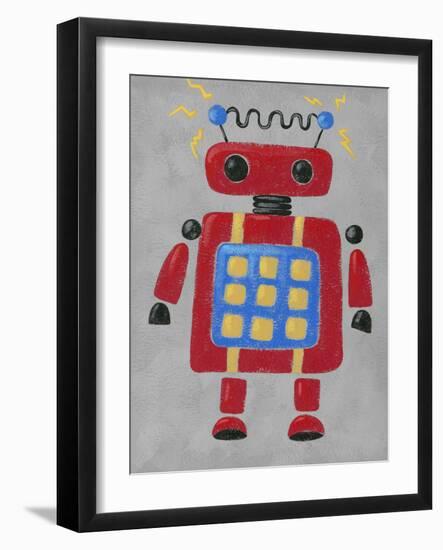 Take Me to Your Leader III-Chariklia Zarris-Framed Art Print