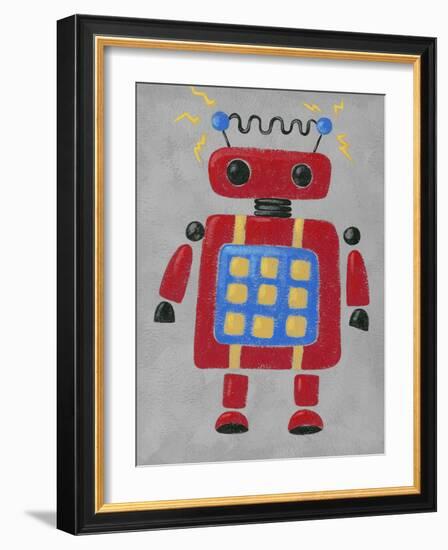 Take Me to Your Leader III-Chariklia Zarris-Framed Art Print