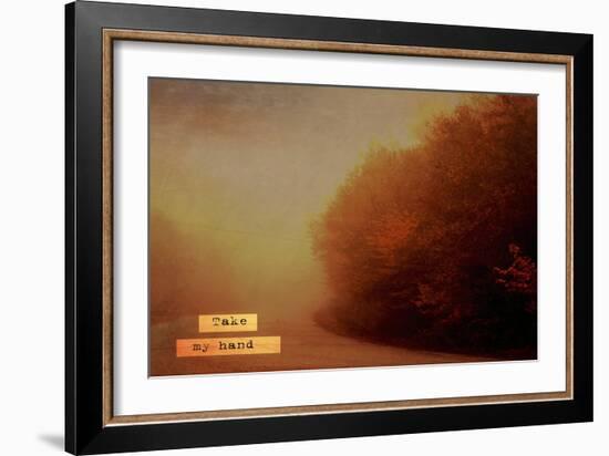 Take My Hand-Vintage Skies-Framed Giclee Print