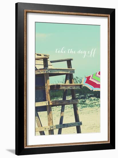 Take the Day Off-Gail Peck-Framed Photographic Print