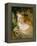 Take the Fair Face of Woman, and Gently Suspending, with Butterflies, Flowers, and Jewels Attending-Sophie Anderson-Framed Premier Image Canvas