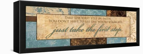 Take the First Step-Piper Ballantyne-Framed Stretched Canvas