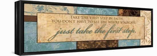 Take the First Step-Piper Ballantyne-Framed Stretched Canvas