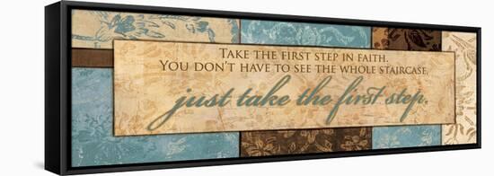 Take the First Step-Piper Ballantyne-Framed Stretched Canvas