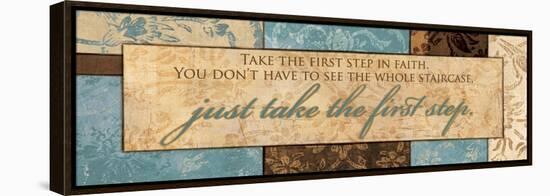 Take the First Step-Piper Ballantyne-Framed Stretched Canvas