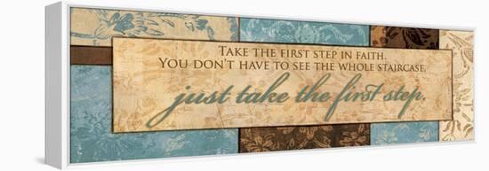 Take the First Step-Piper Ballantyne-Framed Stretched Canvas