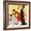 "Take Your Medicine", September 23, 1950-George Hughes-Framed Giclee Print