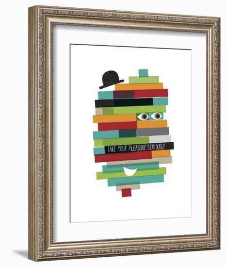 Take Your Pleasure Seriously-Anthony Peters-Framed Art Print