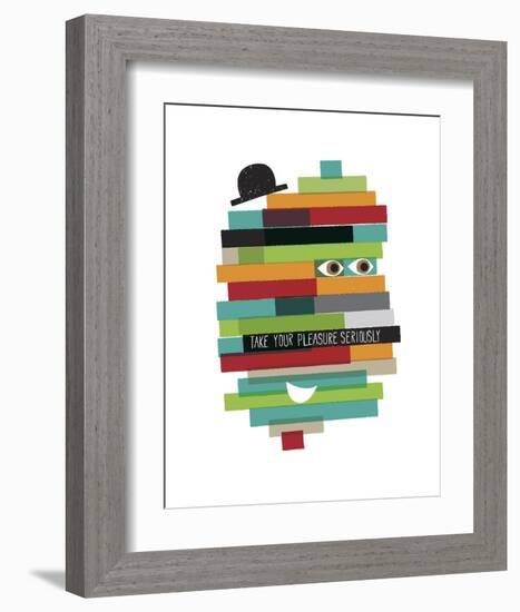 Take Your Pleasure Seriously-Anthony Peters-Framed Art Print