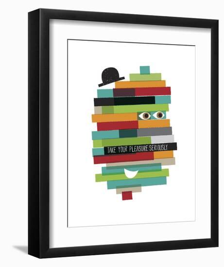Take Your Pleasure Seriously-Anthony Peters-Framed Art Print