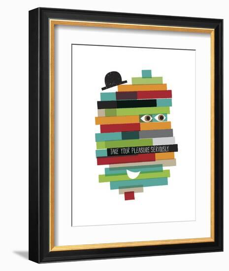 Take Your Pleasure Seriously-Anthony Peters-Framed Art Print