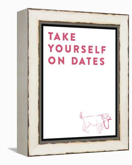 Take Yourself On Dates-null-Framed Stretched Canvas