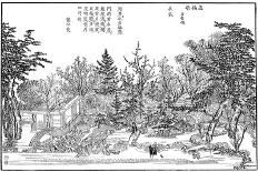 Cha-Na-Yu, Garden in Kioto, 1886-Takehara Shunchosai-Premier Image Canvas