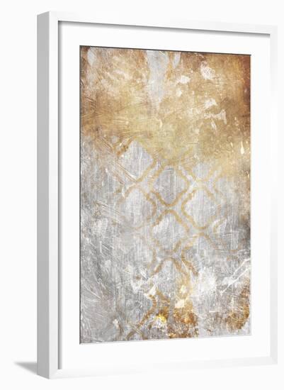 Takeover Gold-Jace Grey-Framed Art Print