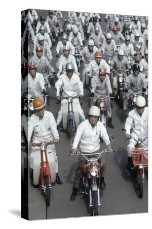 Soichiro Honda, Founder of Honda Corporation, Riding