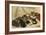 Taking a Cat Nap-Henriette Ronner-Knip-Framed Giclee Print