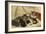 Taking a Cat Nap-Henriette Ronner-Knip-Framed Giclee Print