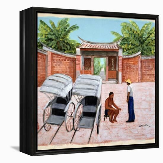 Taking a Rest, 1990-Komi Chen-Framed Premier Image Canvas