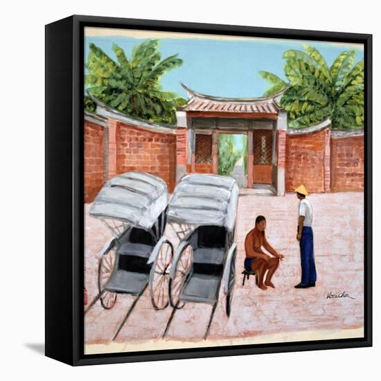 Taking a Rest, 1990-Komi Chen-Framed Premier Image Canvas