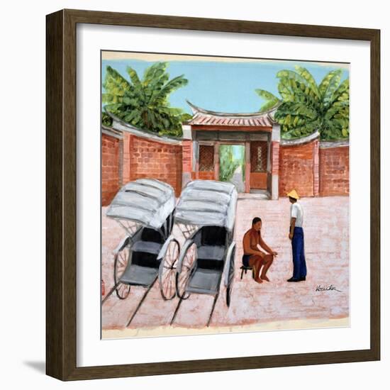 Taking a Rest, 1990-Komi Chen-Framed Giclee Print