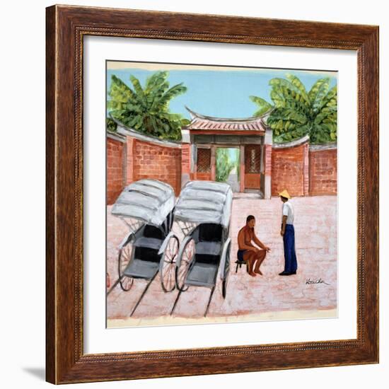 Taking a Rest, 1990-Komi Chen-Framed Giclee Print