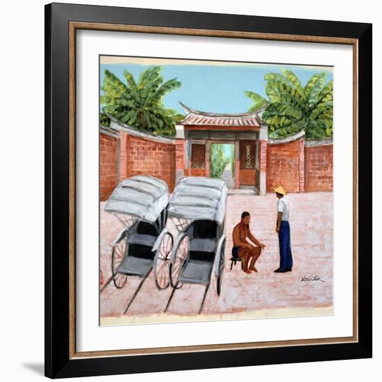 Taking a Rest, 1990-Komi Chen-Framed Giclee Print