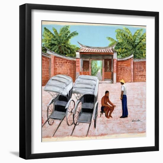 Taking a Rest, 1990-Komi Chen-Framed Giclee Print