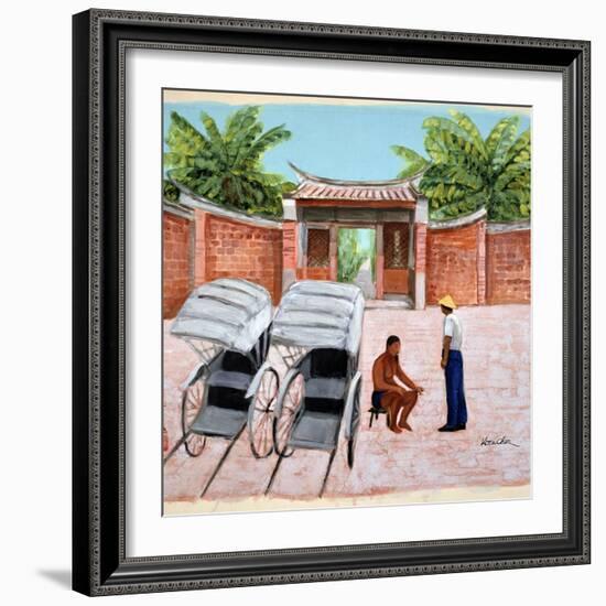 Taking a Rest, 1990-Komi Chen-Framed Giclee Print