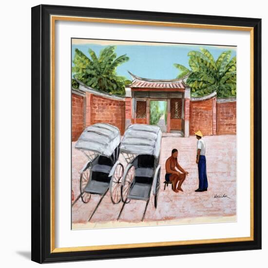 Taking a Rest, 1990-Komi Chen-Framed Giclee Print