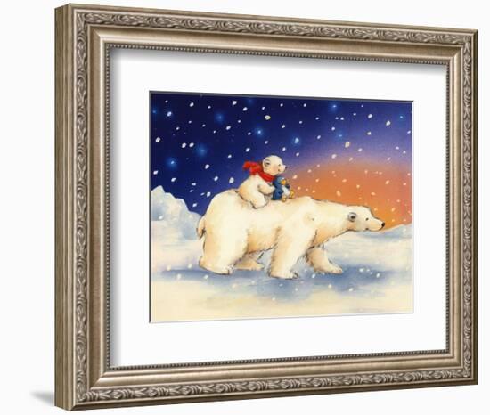 Taking a Ride-Makiko-Framed Art Print