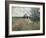 Taking a Walk Near Argenteuil-Claude Monet-Framed Giclee Print