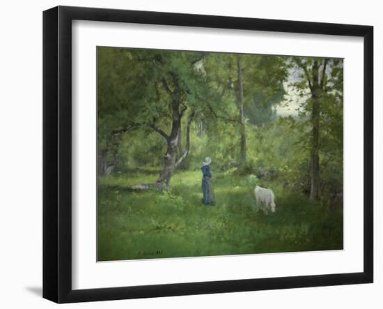 Taking a Walk-George Inness-Framed Giclee Print