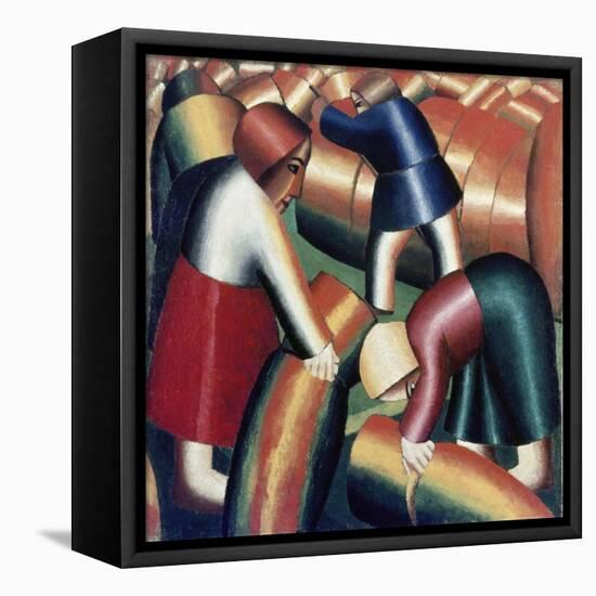 Taking in the Rye, 1911-12-Kasimir Malevich-Framed Premier Image Canvas