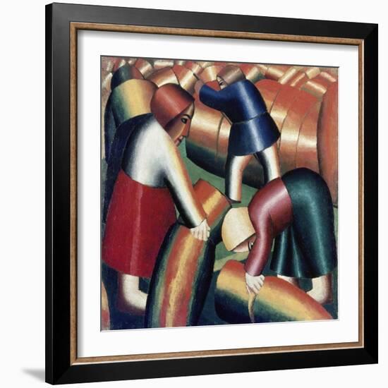 Taking in the Rye, 1911-12-Kasimir Malevich-Framed Giclee Print