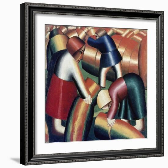 Taking in the Rye, 1911-12-Kasimir Malevich-Framed Giclee Print