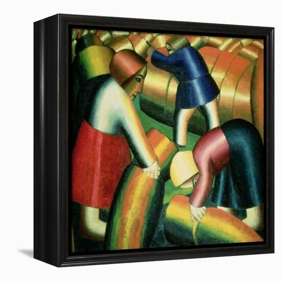 Taking in the Rye, 1912-Kasimir Malevich-Framed Premier Image Canvas