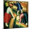 Taking in the Rye, 1912-Kasimir Malevich-Mounted Giclee Print