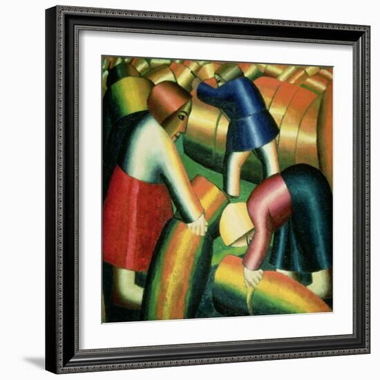 Taking in the Rye, 1912-Kasimir Malevich-Framed Giclee Print