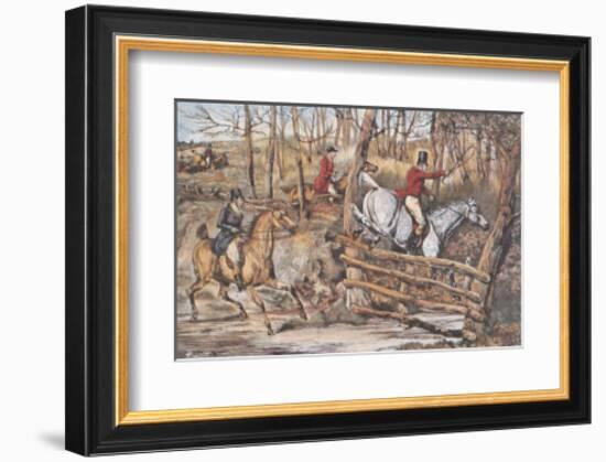 Taking it Cleverly-Henry Thomas Alken-Framed Art Print