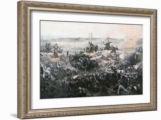 Taking of Malakoff by the French Army, 1855-Adolphe Yvon-Framed Giclee Print